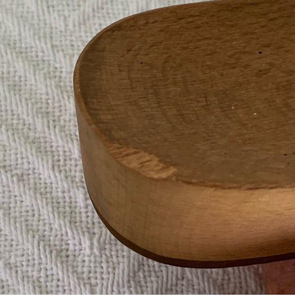 Women’s 7 Vintage 70’s Dr. Scholls Natural Wheat Wooden Exercise Sandals AUSTRIA - Picture 8 of 16